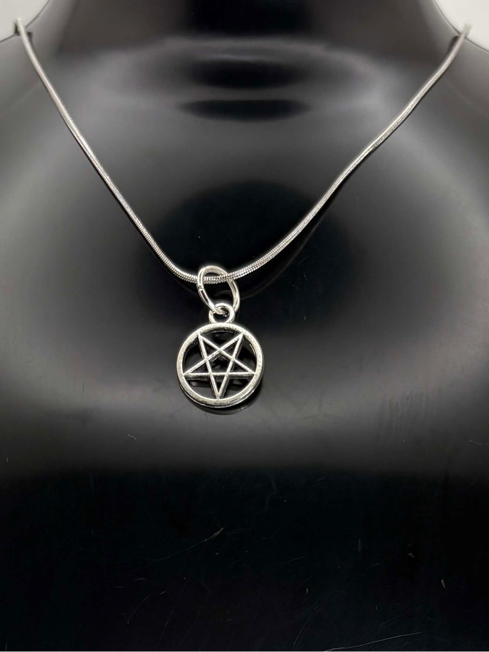 ⭐ Pentagram Stainless Steel Necklace | Wiccan & Pagan Protection Pendant ⭐